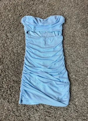 Hello Molly Mini Dress Blue thumbnail 2