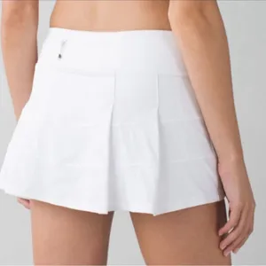 Lululemon pace rival skirt size 8 in‎ white thumbnail 2