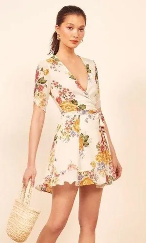 1HR SALE ⚡Reformation Monica Dress (Bouquet) thumbnail 1
