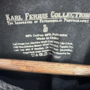 Hendrix Graphic Tee Black Grunge Rock Band Shirt Karl Ferris Collection‎ Indie thumbnail 2
