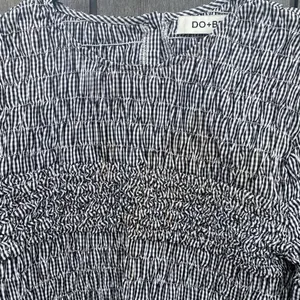 Do +‎ Be Shirred Gingham Top thumbnail 3