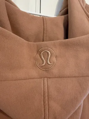 Lululemon Scuba Hoodie Quarter-Zip light Brown thumbnail 4