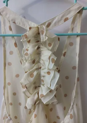 Fa’brik Polka Dot Ruffled Triangle Top thumbnail 5
