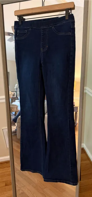 Women's Kancan Flare Jeans Size 5 Blue thumbnail 1