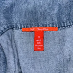 Chelsea & Violet Chambray Pinafore thumbnail 4