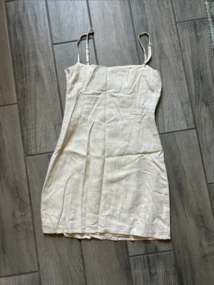 Nasty Gal I live for the sun linen mini dress thumbnail 4