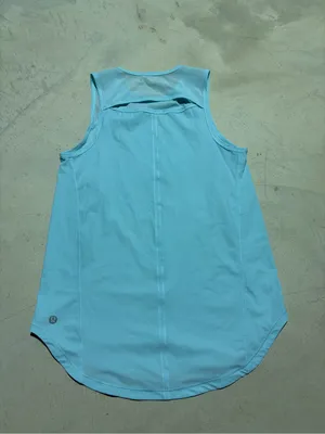 Lululemon Light Blue Women's sculpt Athletic Tank Top thumbnail 5