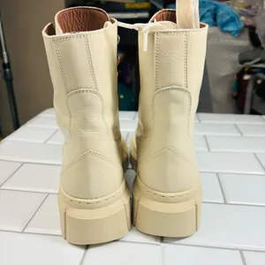 ALOHAS Can Can Leather Lace up Boot in Beige EU 36/US 6‎ thumbnail 13