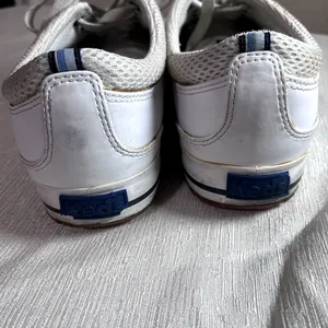 Keds‎ Spirit Leather Sneakers white womens 7.5 walking comfort tennis shoes thumbnail 5