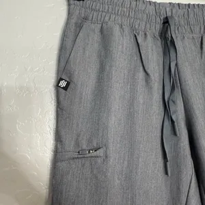 Jaanuu Jace Skinny 7-Pocket Scrub Jogger, Heather Grey, XS thumbnail 3