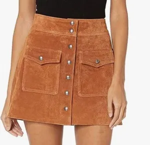 NWT BLANK-NYC Button Front Mini Skirt thumbnail 1