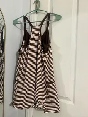 Athletic Dress Brown Size XS thumbnail 3