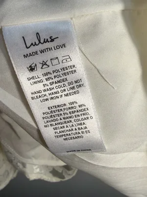 Lulus Elegant Adoration Cream Floral Jacquard Long Sleeve Mini Dress – Small NWT thumbnail 10