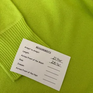 NWT!! FREE PEOPLE Treasure Turtleneck Cashmere Sweater Lime Punch Knit Large thumbnail 15