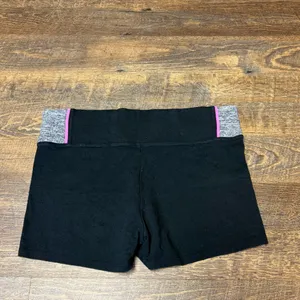 Victoria's Secret PINK Yoga Shorts Womens Large Black thumbnail 5