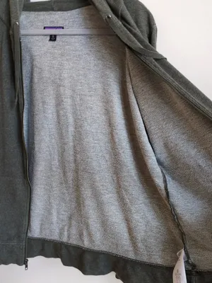 Patagonia 1973 Womens XL Gray Full Zip Hoodie Common Threads Partnership thumbnail 11