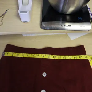 Aventura Women's Valentina Skirt Size Medium‎ Organic Cotton Pomegranate Knit thumbnail 14