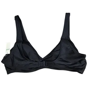 Aerie‎ Scoop Bikini Top Black XL NWT thumbnail 2