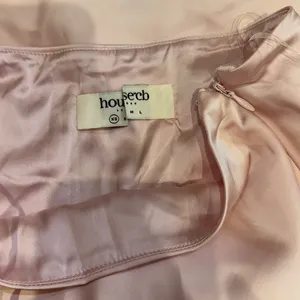 NWOT HOUSE OF CB 'Giuliana' Ballerina Pink Satin Maxi Skirt Sz XS thumbnail 7