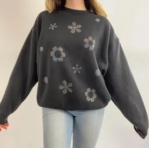 Hand Bedazzled Reworked Crewneck thumbnail 1