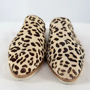 Rollie Derby Mule in Camel Leopard Size 8‎ or 39 Brown thumbnail 5