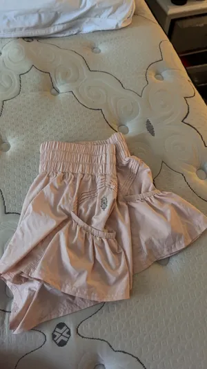 Light Pink Free People Movement Shorts thumbnail 3