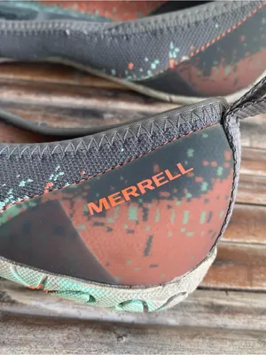 Merrell mimix meld stretchy knit ballet flats comfort shoes teal brown casual 9 thumbnail 6