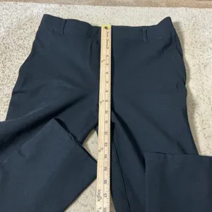 Quince Ultra-Stretch Straight Leg Pants Women Medium Tall Black Workwear Office thumbnail 7