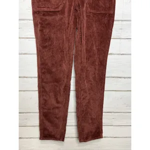 American Eagle Corduroy Overalls Small Rust Brown Sleeveless Casual thumbnail 8
