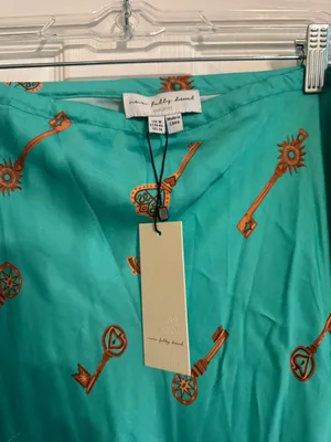 Revolve NWT Never Fully Dressed Dorris Key Print Maxi Skirt thumbnail 6