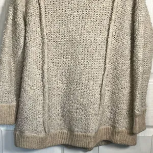 Free People Sz XS Oatmeal Boucle Jacket Fuzzy Cardigan Sweater thumbnail 10