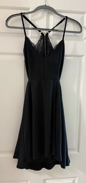Side cut out open back dress thumbnail 1