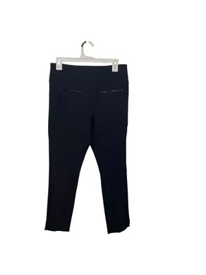 Authentic Athleta Venice Pintuck Ankle Pants in a classic black colorway thumbnail 3