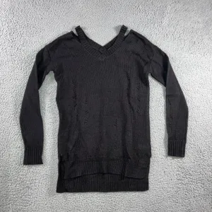 Arizona Vintage Sweater Women XS V Neck Distressed‎ Fairy Whimsigoth Witchy Peasant Y2K thumbnail 1