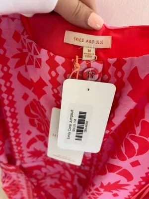Coral Print Boutique Jumpsuit - Vault 206 thumbnail 3