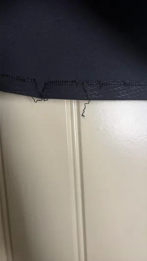 Lululemon Black Cropped Lulu Shirt thumbnail 4