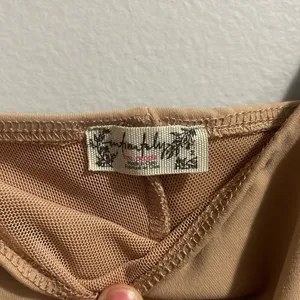 Free People Little Flirty Duo Crop Tan Size Medium thumbnail 6