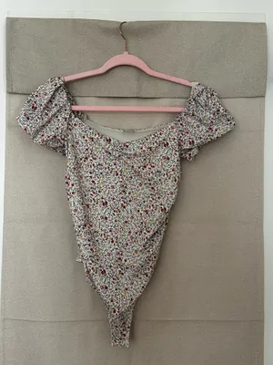 Free People Bodysuit Floral thumbnail 3