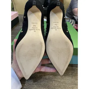 Kate Spade New York BLACK KID SUEDE‎ Women's Starr Ankle Boots Size 7 Studded thumbnail 7