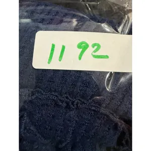 Anthropologie Womens Navy Blue Waffle Knit Henley Long Sleeve‎ Top Large 1192 thumbnail 7