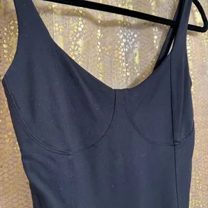 Abercrombie & Fitch Black Soft Stretchy Tank Top Bodysuit Small thumbnail 3