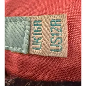 BODEN Wool Mini Skirt Size 12 Gray Pink Geo Preppy Schoolgirl Y2K Elle Woods thumbnail 6