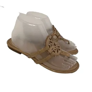 Circus by Sam Edelman Cherri Size 7.5‎ Medallion Thong Sandals Flat Beige thumbnail 6