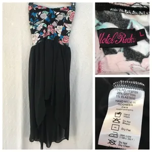 Motel Rocks Chika Strapless‎ Floral Dress thumbnail 4