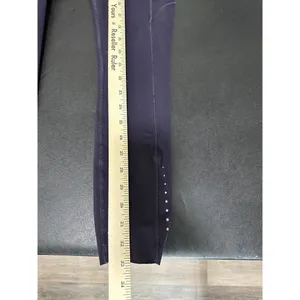 Lululemon Fast and Free 7/8 Dark Purple Pull On Tights Leggings Women's Size 6 thumbnail 9