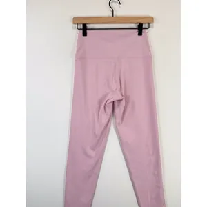 Set Active Womens Leggings Pink Luxform High Rise 7/8 Stretch Yoga Small thumbnail 7