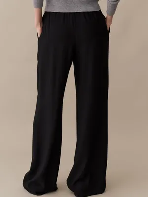NWT CAARA Harmony Pant size 6 Black drawstring Few Moda Theory thumbnail 4
