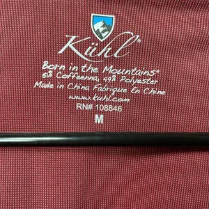 KUHL Full Zip Lightweight Hooded Sweatshirt Outdoor Athleisure Pink Sz Medium thumbnail 2