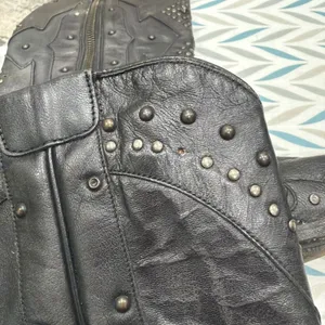 Dan Post Women's Daredevil Studded Tall Western Boots - Snip Toe Size 6 thumbnail 7