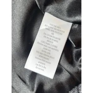 Shade Faux Fur Vest Small Gray Brown Zip Front Cozy Layering Piece thumbnail 4